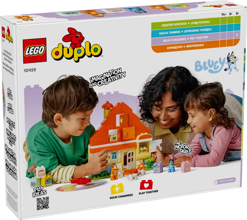 Lego Bluey - Bluey's Family House with Memory Game 10459