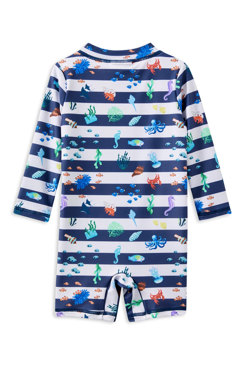 Milky - Marine Long Sleeve Swimsuit