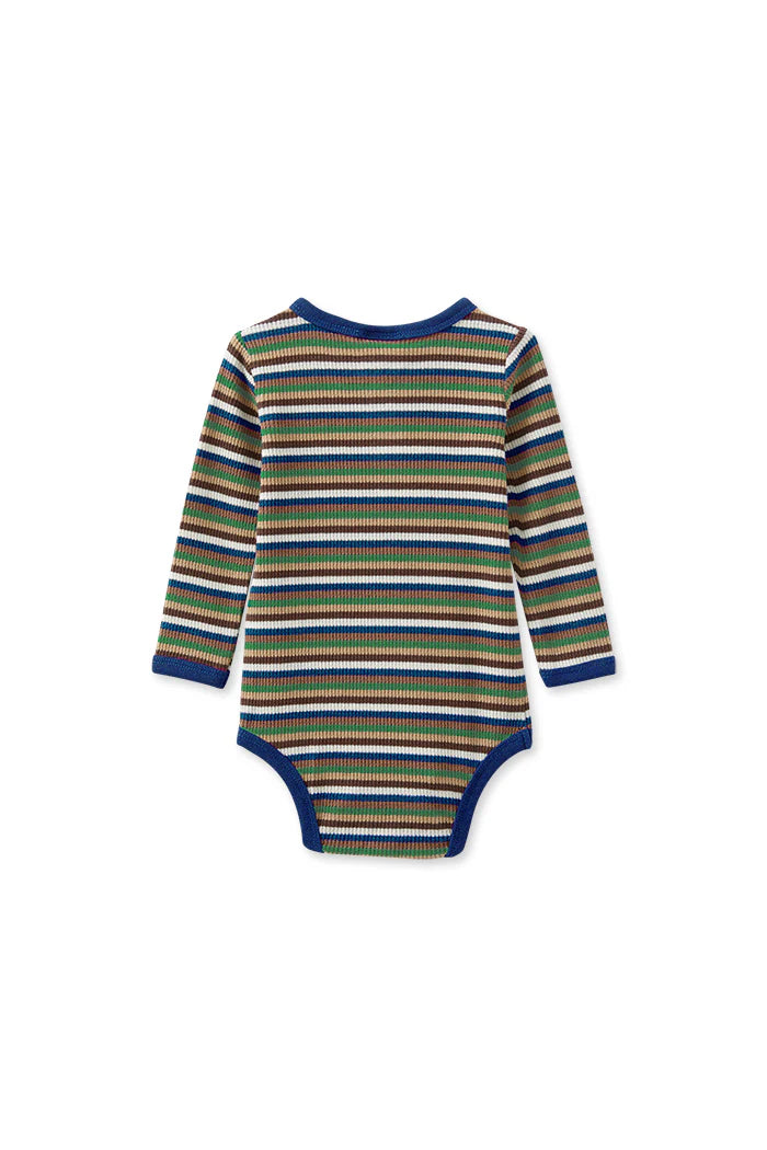Milky - Waffle Stripe Bubbysuit