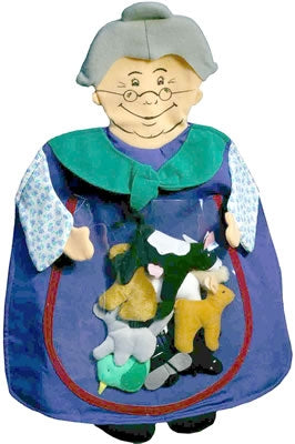 There Was An Old Lady Who Swallowed a Fly - Felt Board
