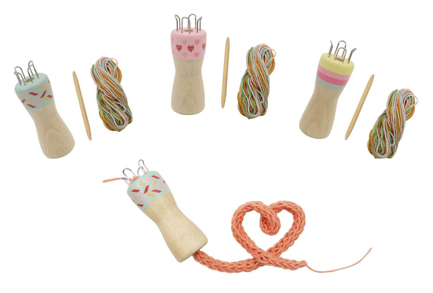 Toyslink - Wooden Knitting Dolls