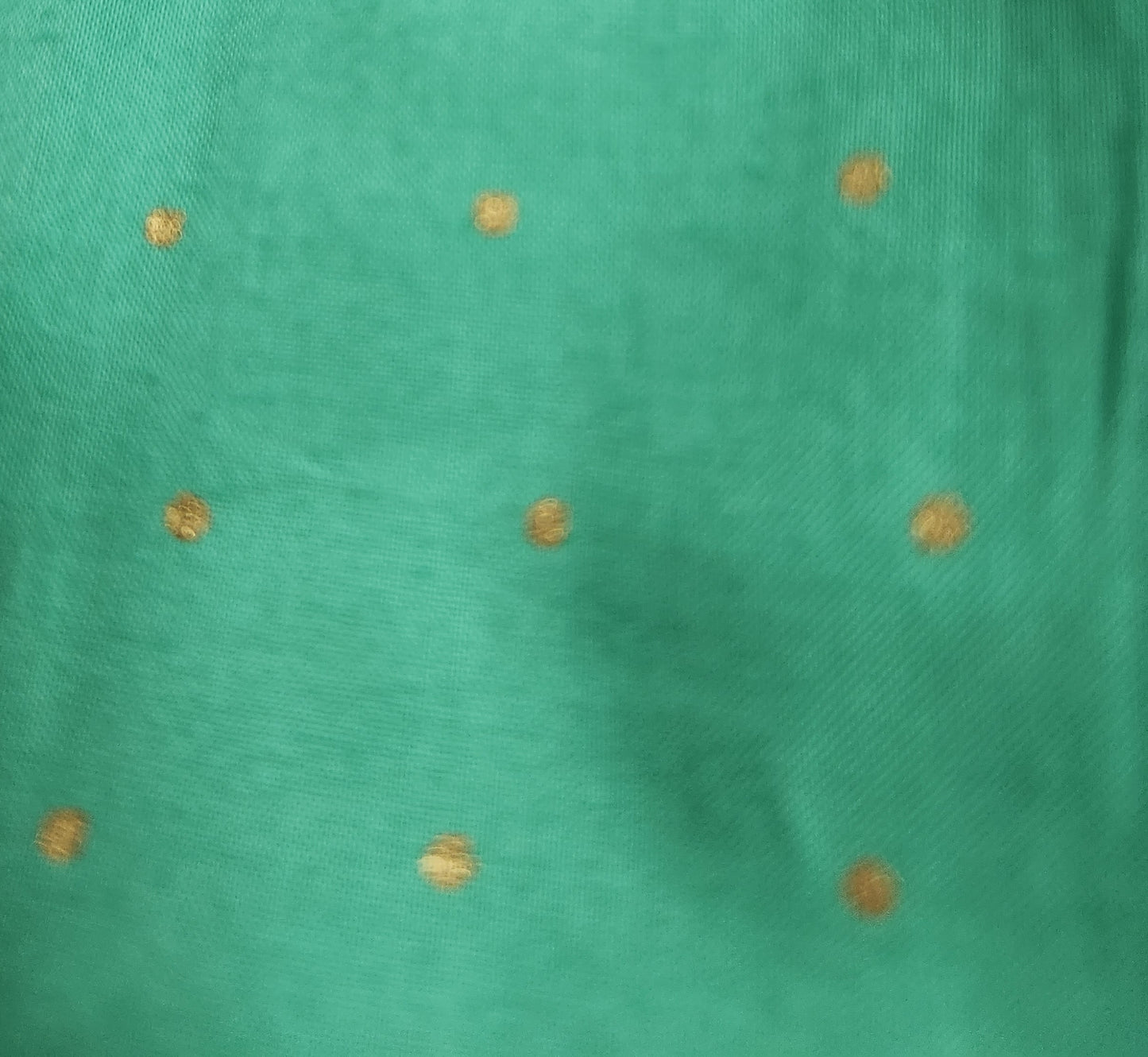 Korango - Gold Spot Cotton Poplin Short Green