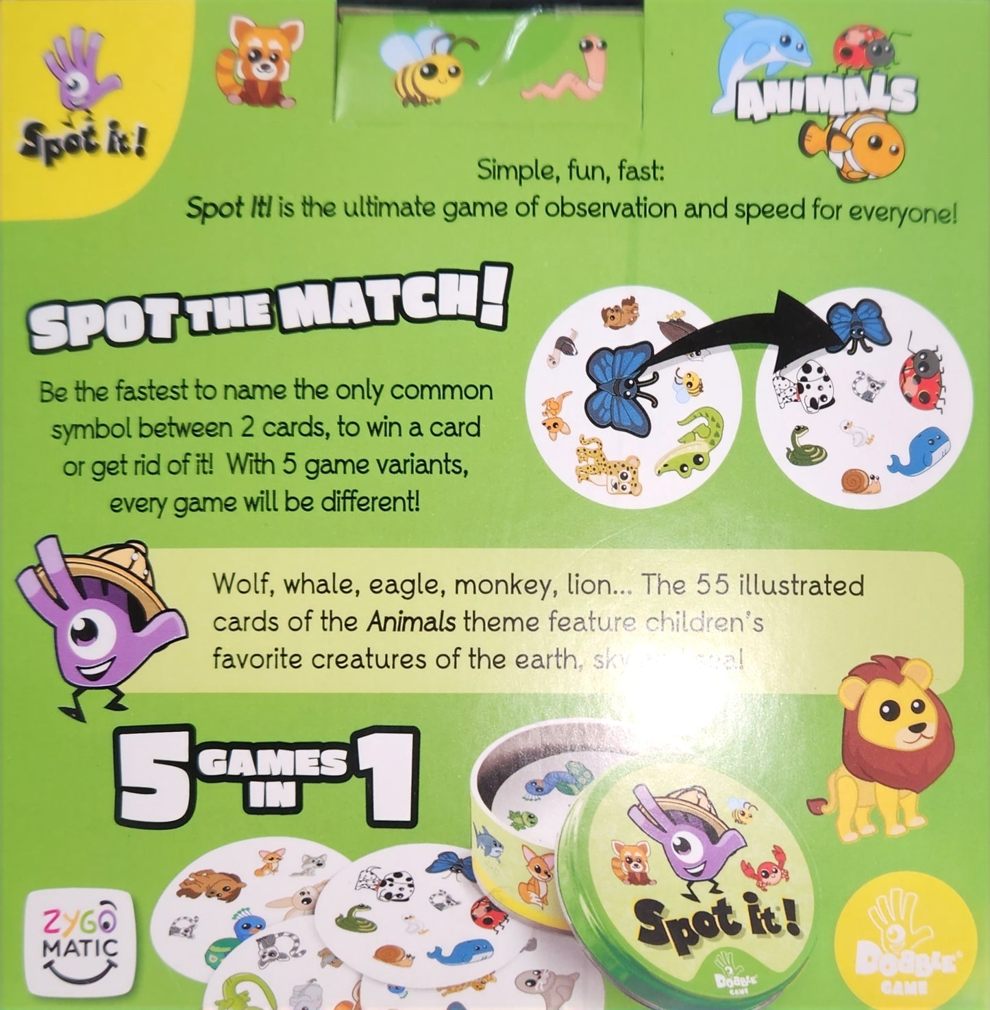 Spot it! - Animals