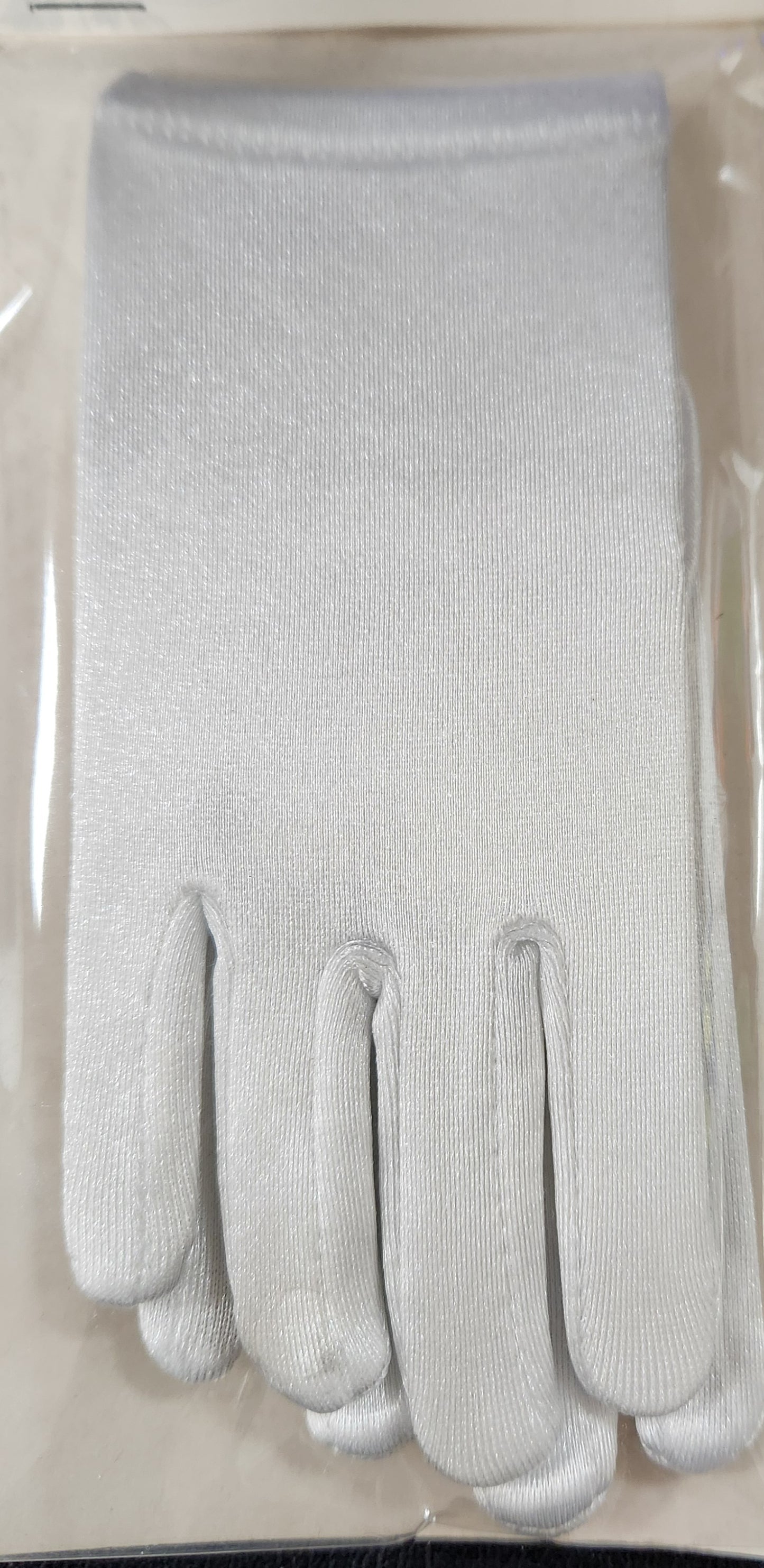 Satin Glove White
