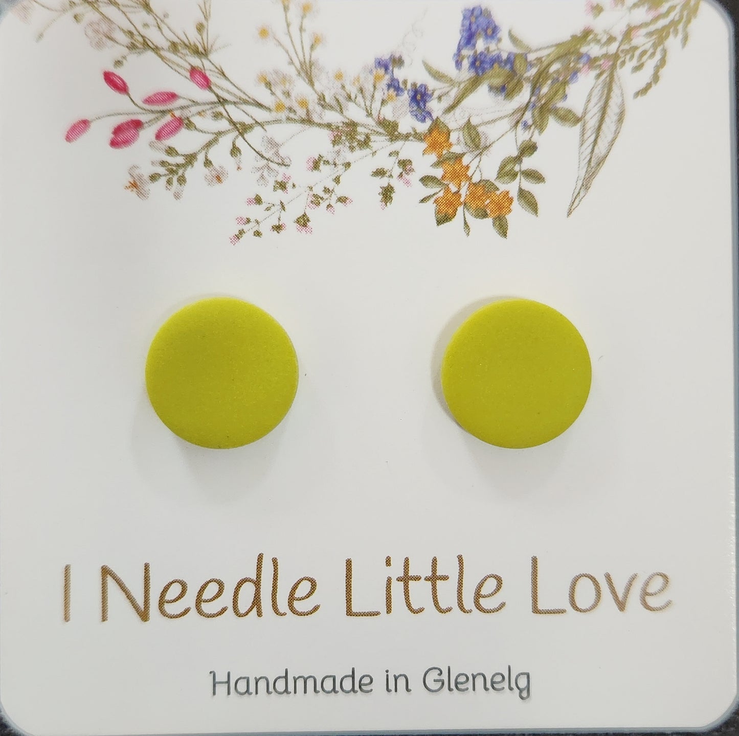 I Needle Little Love - Stud Earrings Circles
