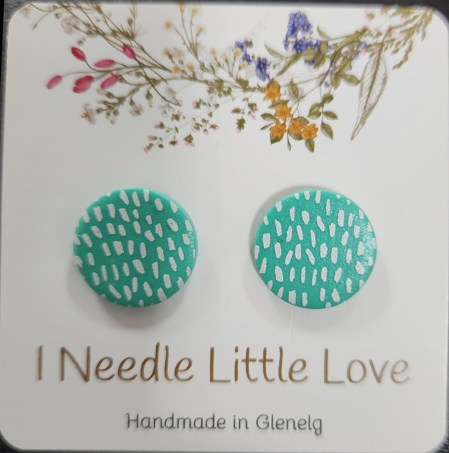 I Needle Little Love - Stud Earrings Circles