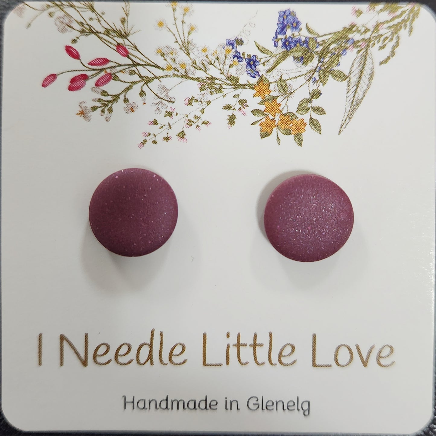 I Needle Little Love - Stud Earrings Circles