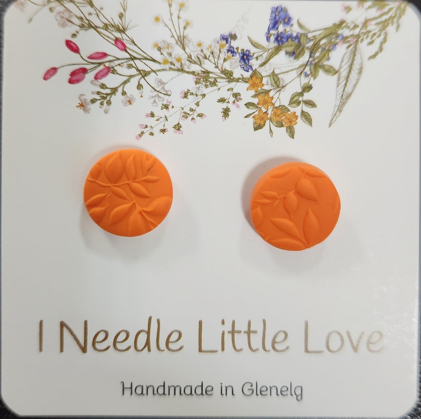 I Needle Little Love - Stud Earrings Circles