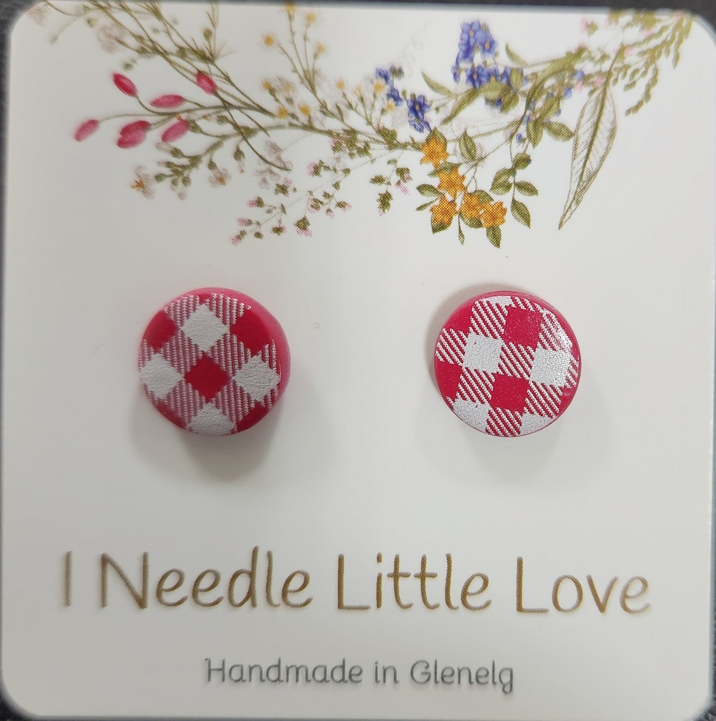 I Needle Little Love - Stud Earrings Circles