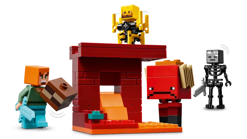 Lego Minecraft - The Nether Lava Battle 21266