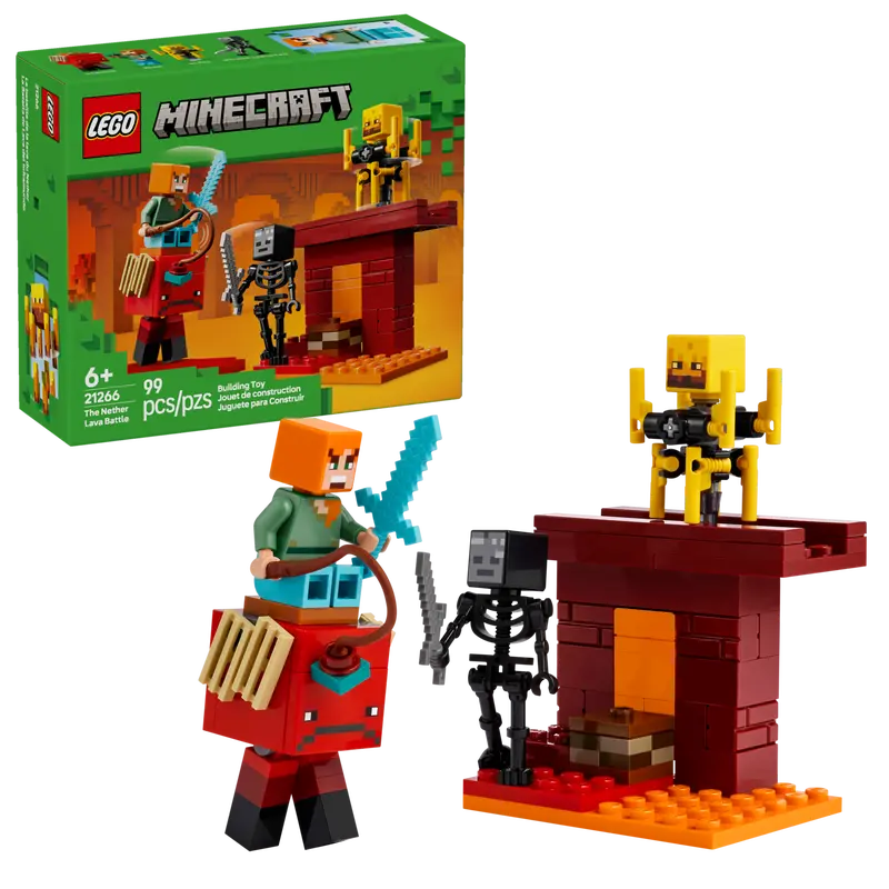 Lego Minecraft - The Nether Lava Battle 21266