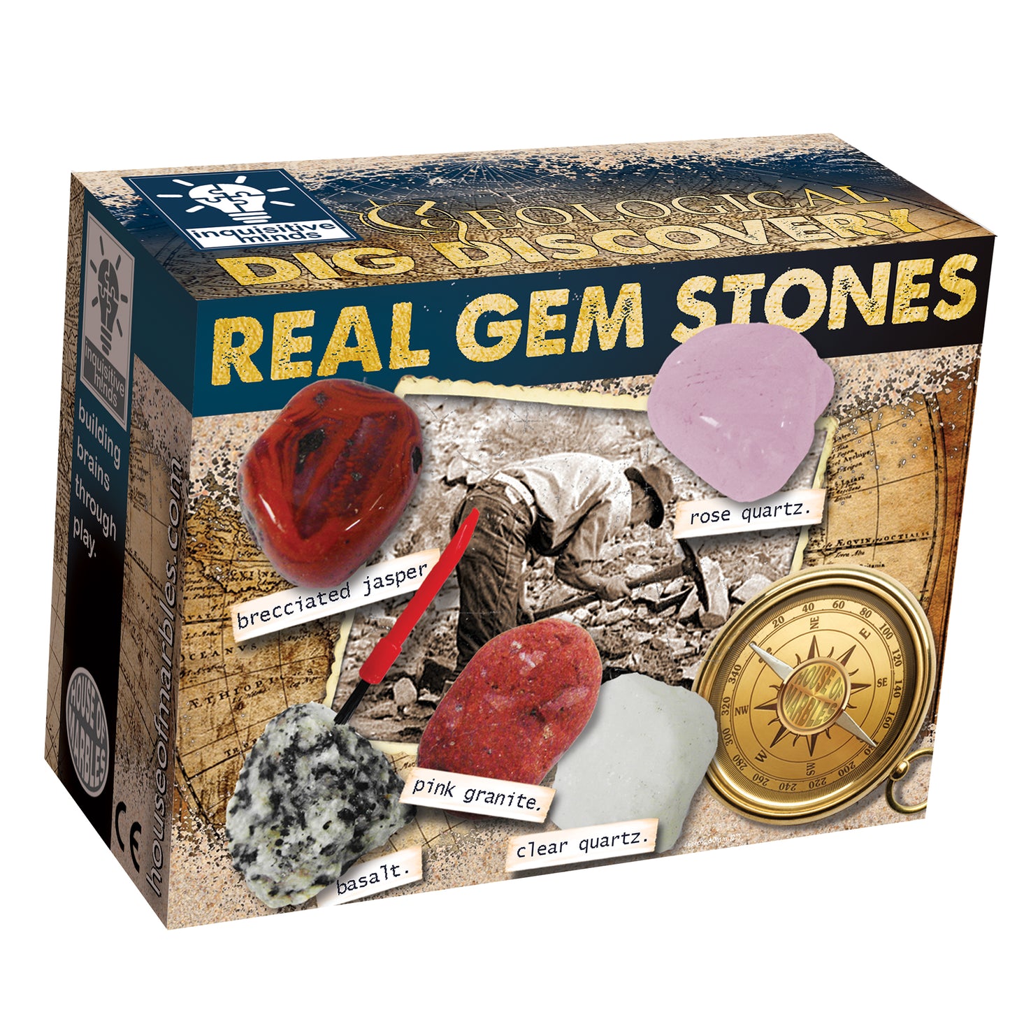 House of Marbles - Mini Dig Real Gem Stones