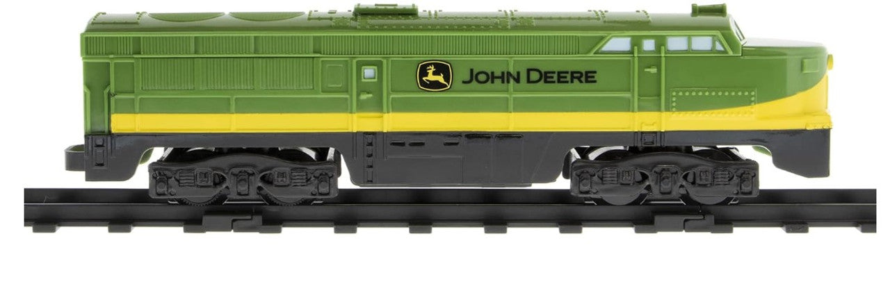 John Deere - Battery Powered Mini Diesel Train Set 28 Piece Set