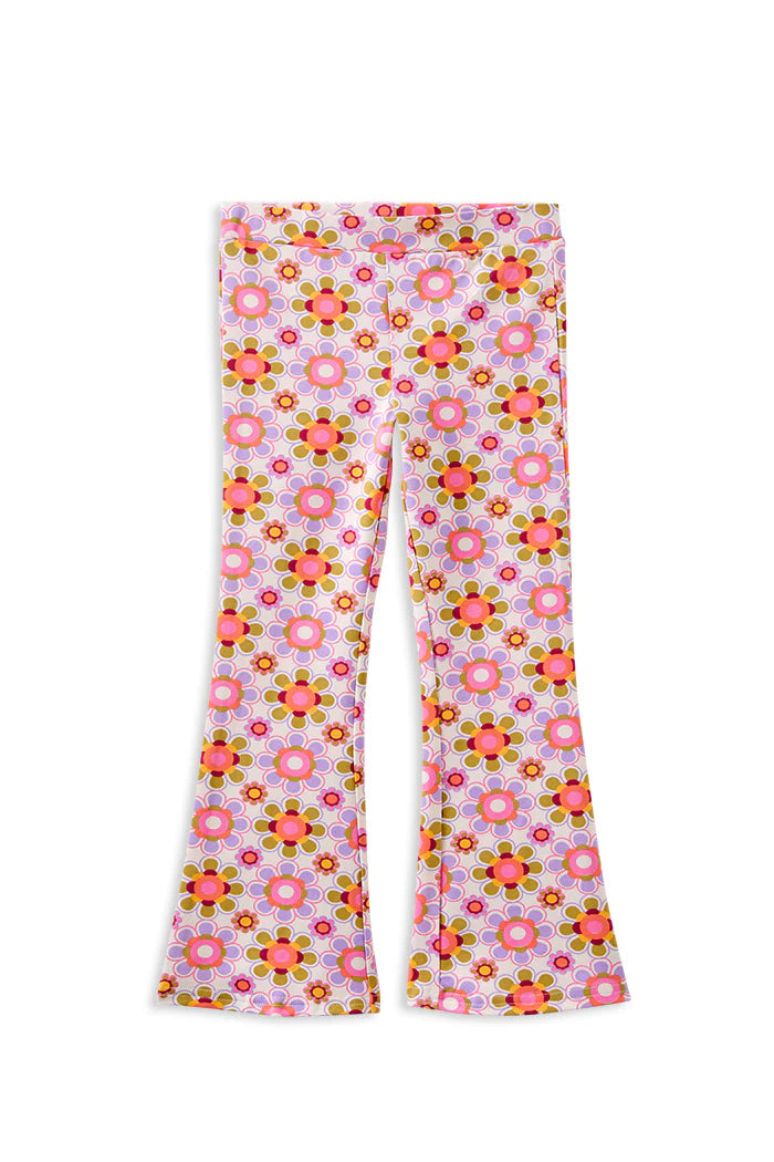 Milky - Sorbet Retro Flared Leggings - Pink