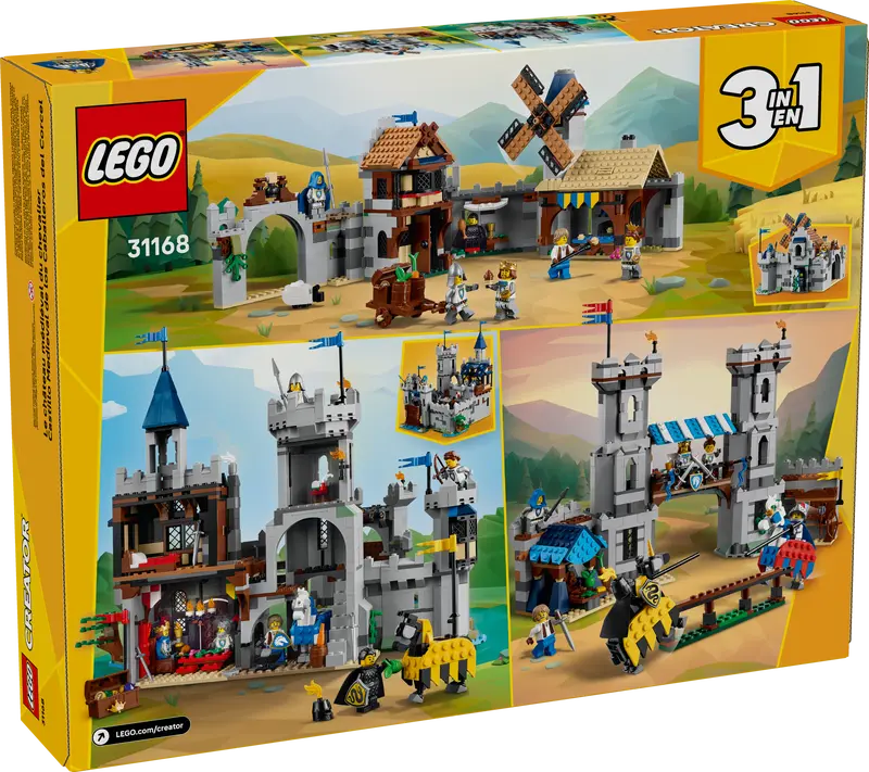 Lego Creator - Medieval Horse Knight Castle 31168