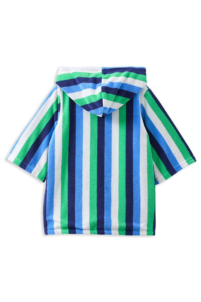Milky - Stripe Terry Towelling Cover Up
