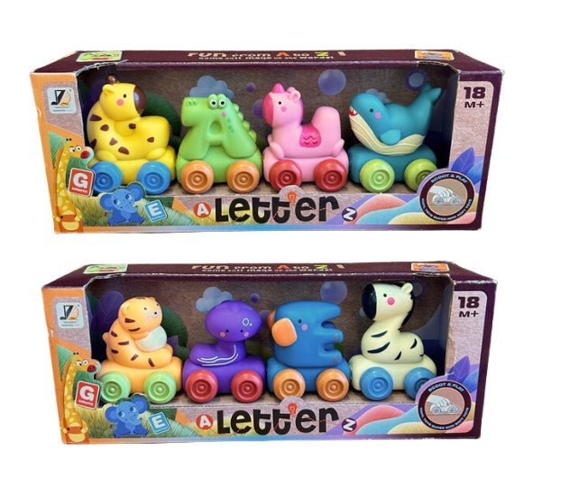 Animal Character Letter Train