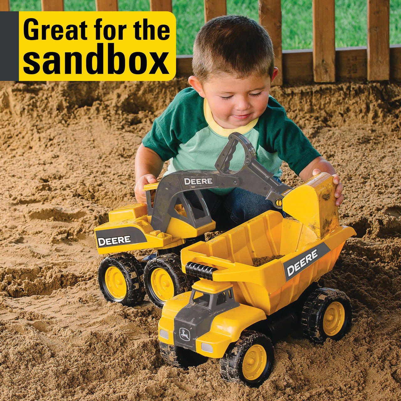 John Deere - Big Scoop Dump Trucks 38cm