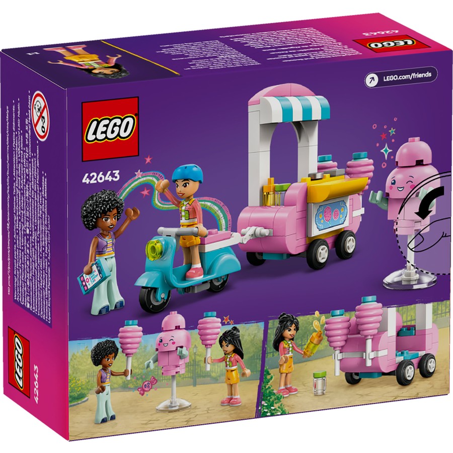 Lego Friends - Cotton Candy Stand and Scooter 42643