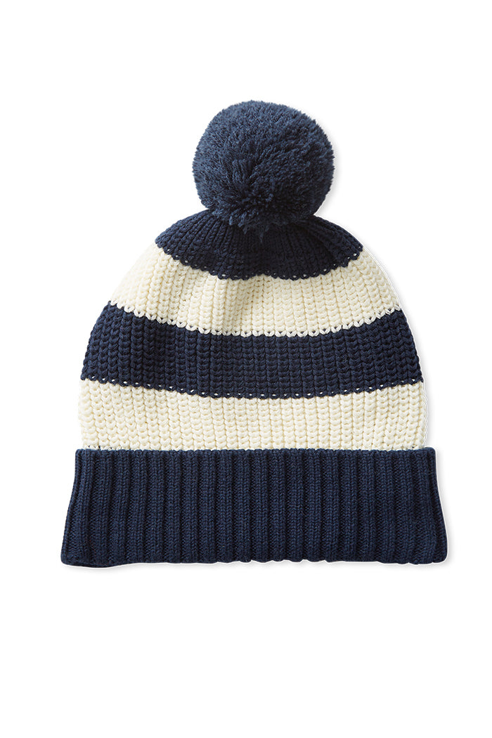 Milky - Stripe Knit Beanie