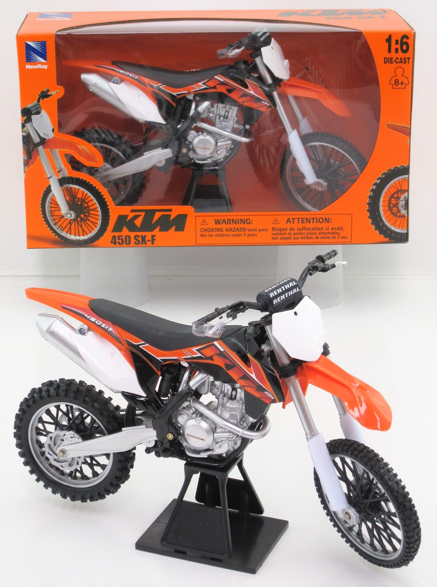 NewRay - KTM 1:6 450 SX-F Dirt Bike