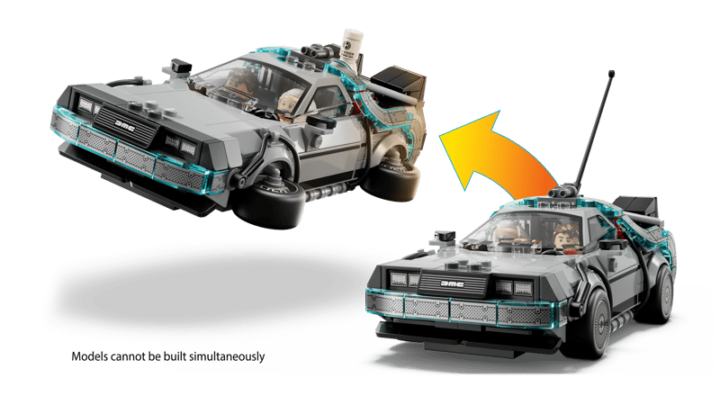 Lego Speed Champions - Time Machine from Back to the Future