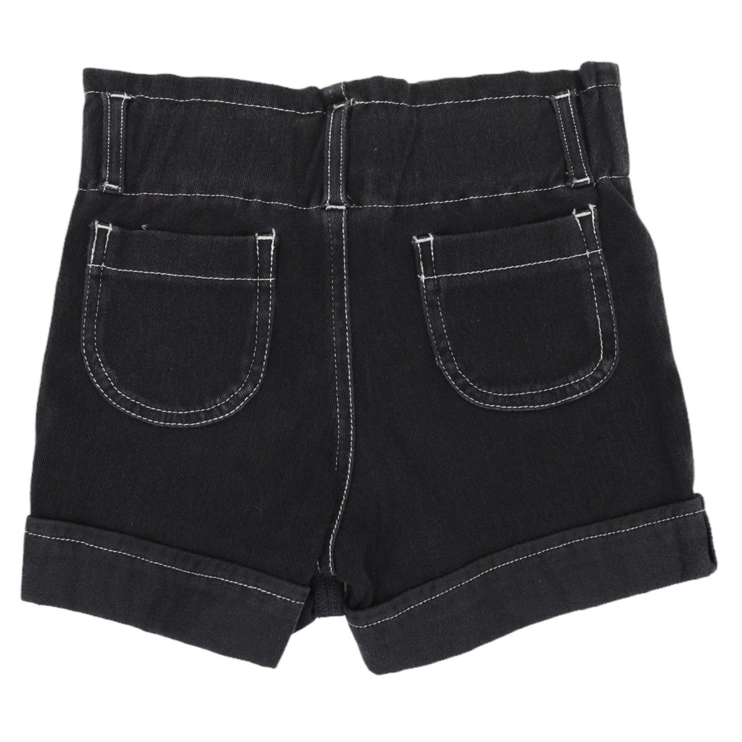 Korango - Denim High Waisted Short - Dark