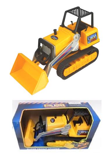 Steel Roder - Metal Bulldozer with Cat Track 14 Inch