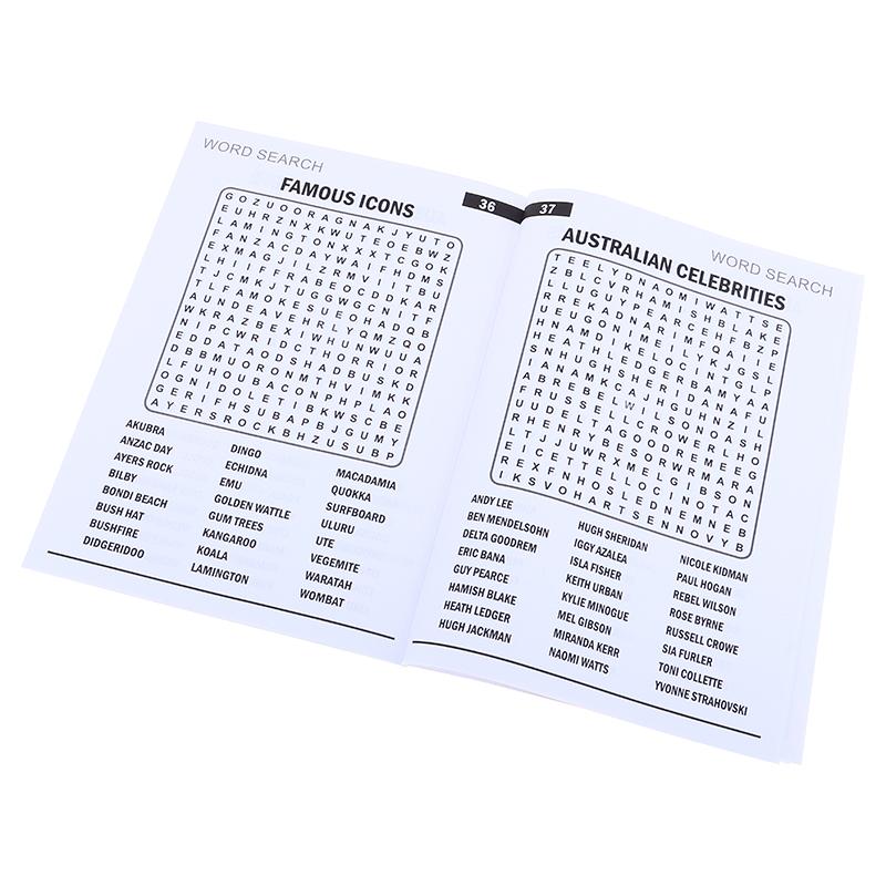 Australian Word Search Puzzle Book