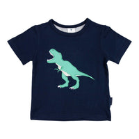 Korango Tee Shirt Dinosaur Applique