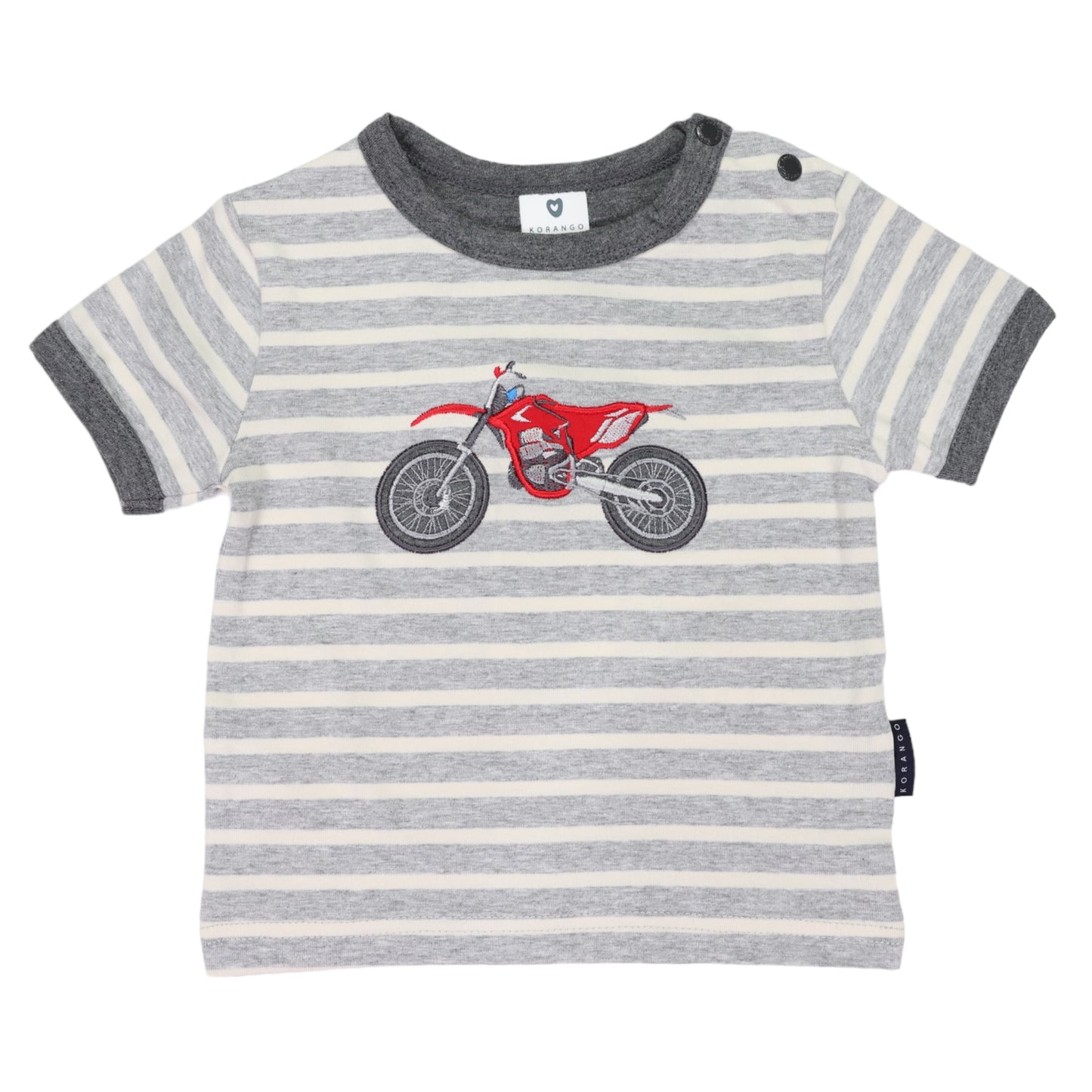 Korango - Motorbike Applique Top
