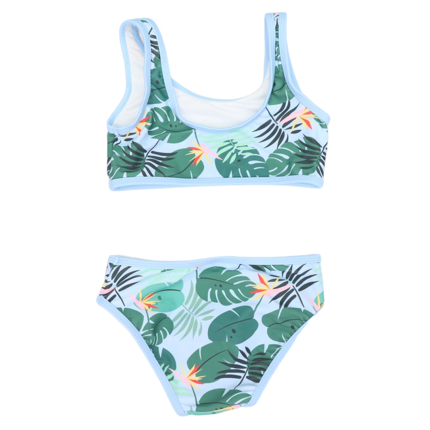 Korango - Fern Swim Crop Set Blue