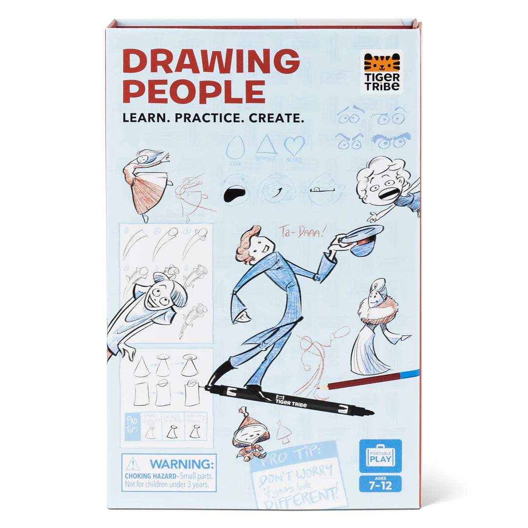 Tiger Tribe - Drawing People - Learn Practice Create