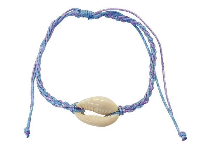 Naturally Design - Cotton Cowrie Bracelet
