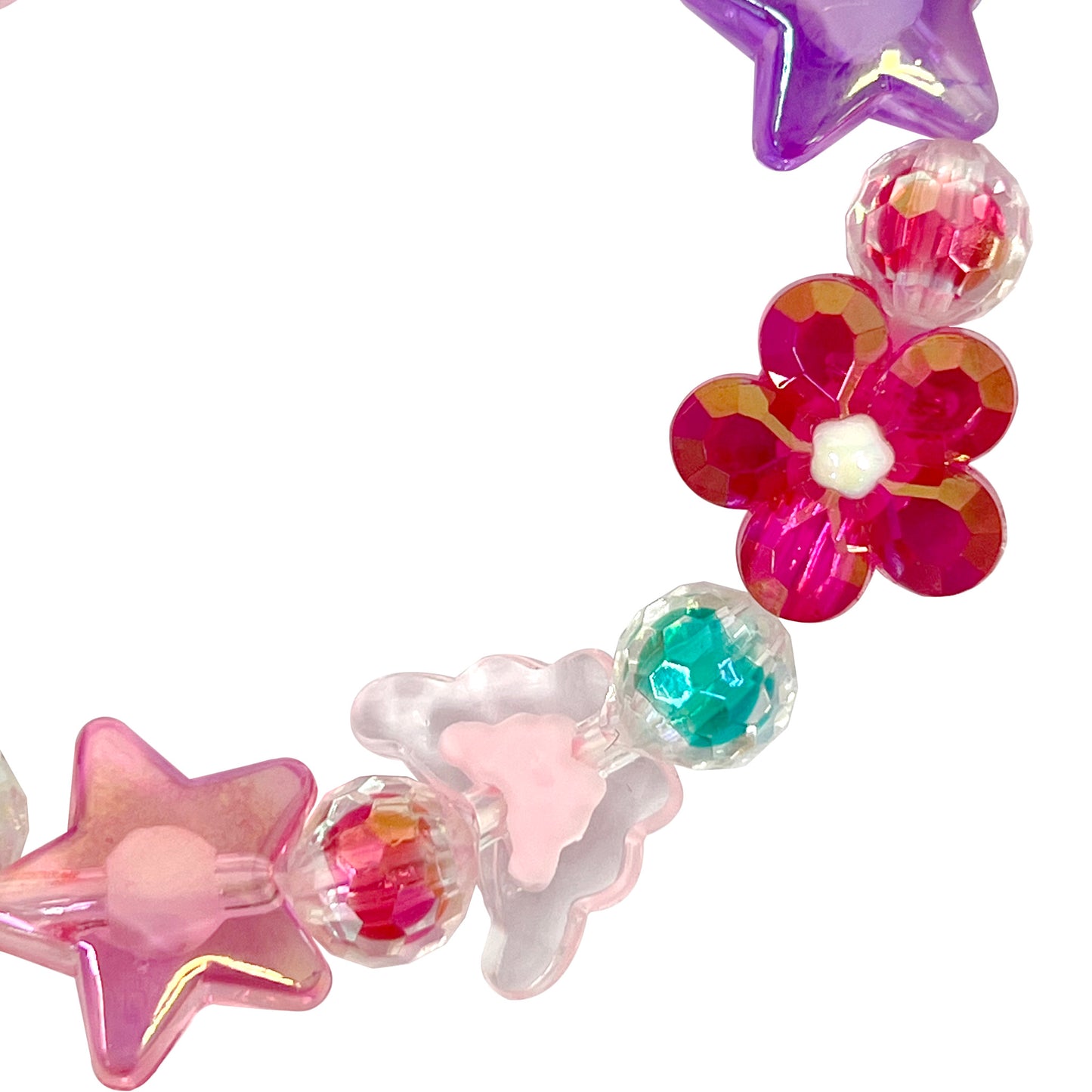 Pink Poppy - Flower Bracelet