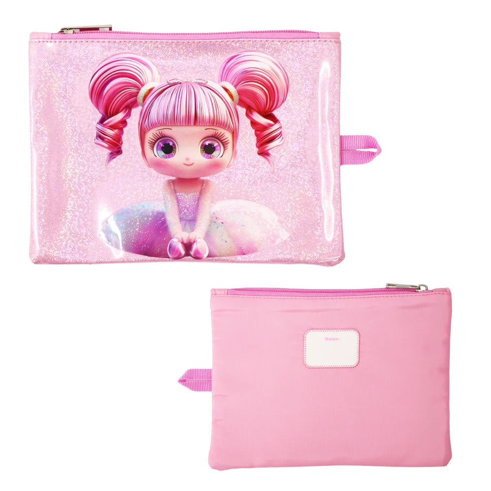 Pink Poppy - Ballerina Sparkle Backpack & Pencil Case Set