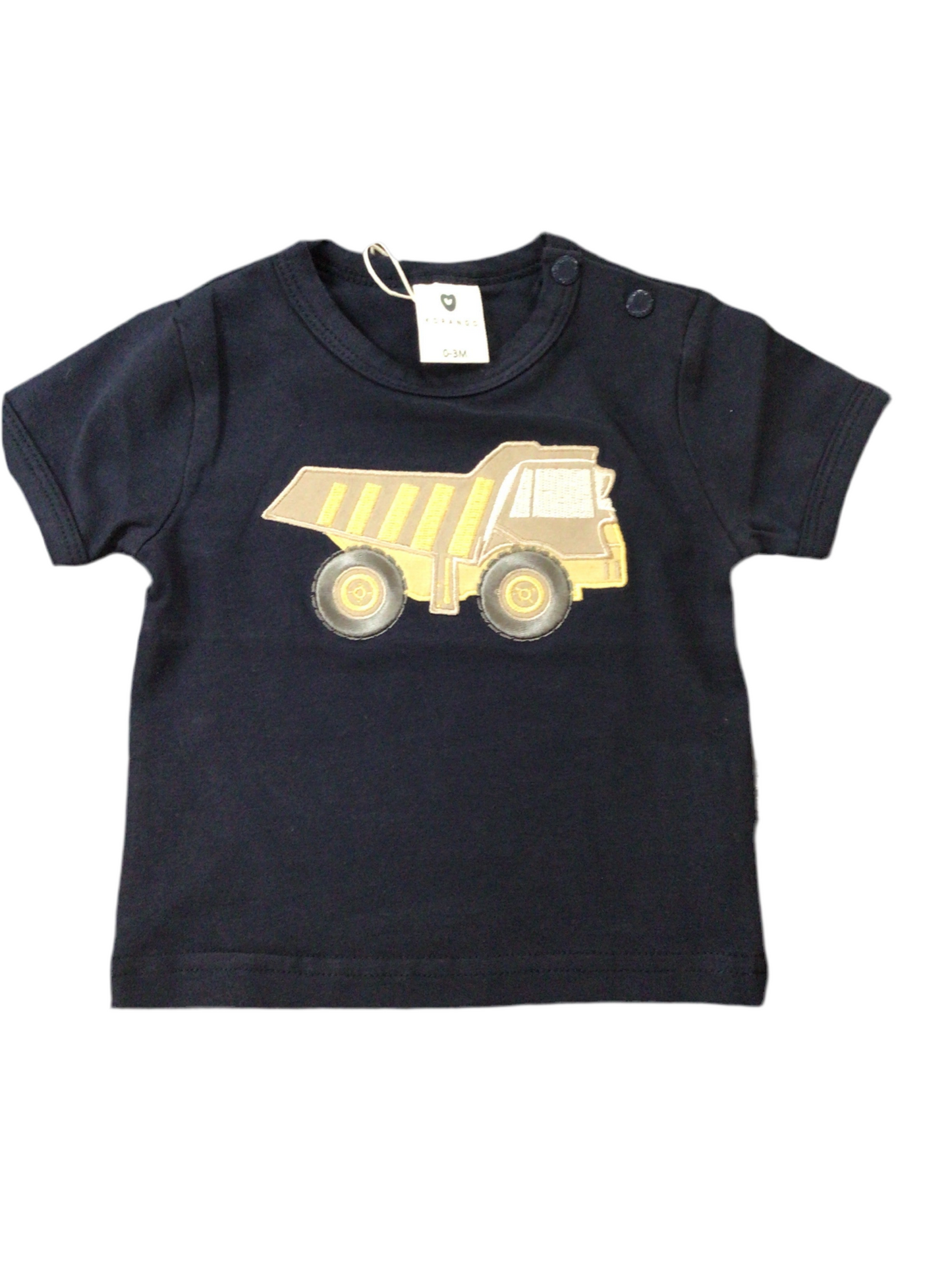 Korango - Truck Applique Tee - Navy