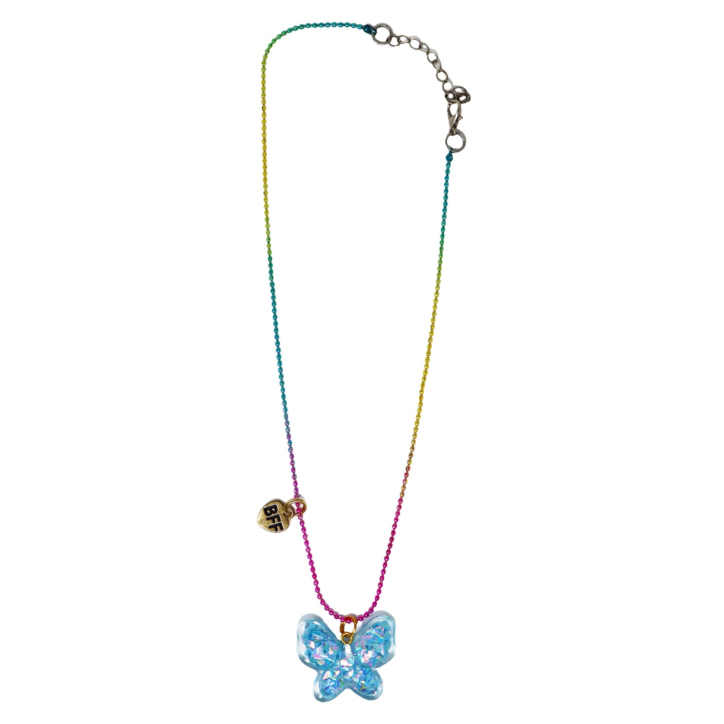 Pink Poppy - BFF Twinkle Butterfly Necklace Set