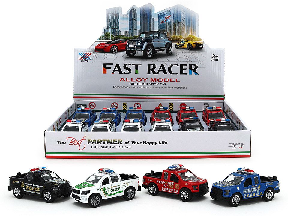 Diecast Police Ute Pull Back