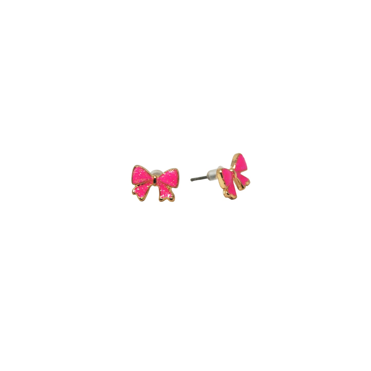 Pink Poppy - Kittens & Bows Earring set of 3
