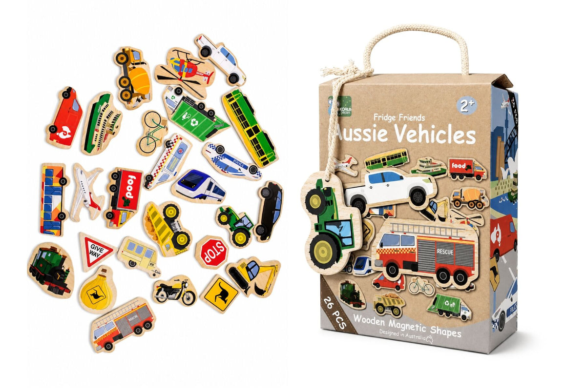 Fridge Friends Magnetic Aussie Vehicles