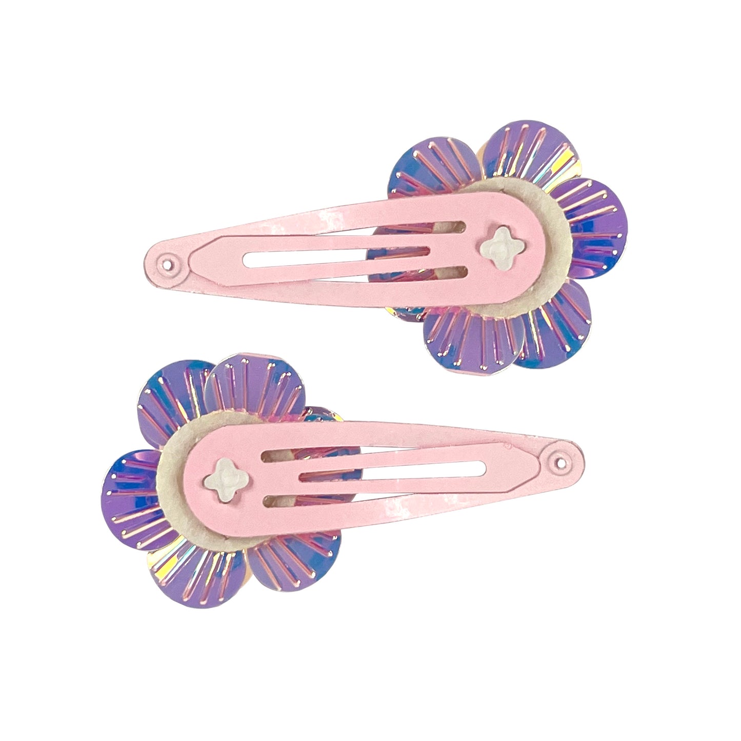 Pink Poppy Mermaid Flower Hair Clip