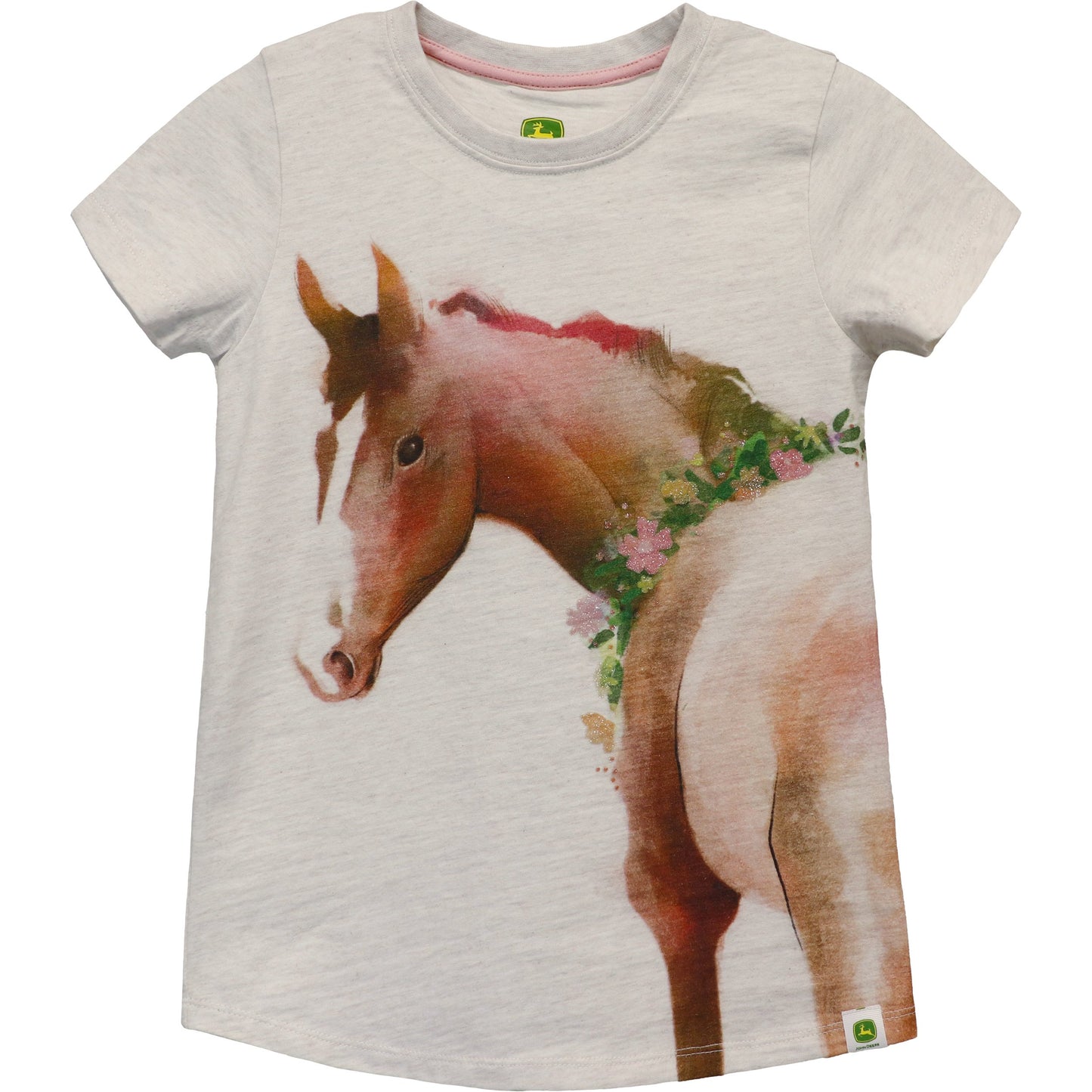 John Deere - Horse Tee (Cream)