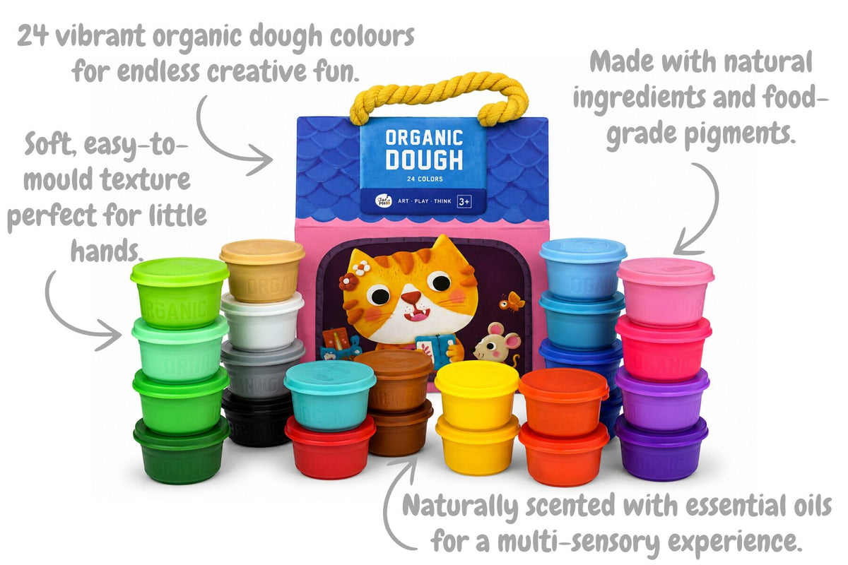 Organic Dough - 24 Colours