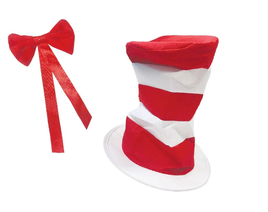 Dr Seuss - Cat in the Hat Book & Costume