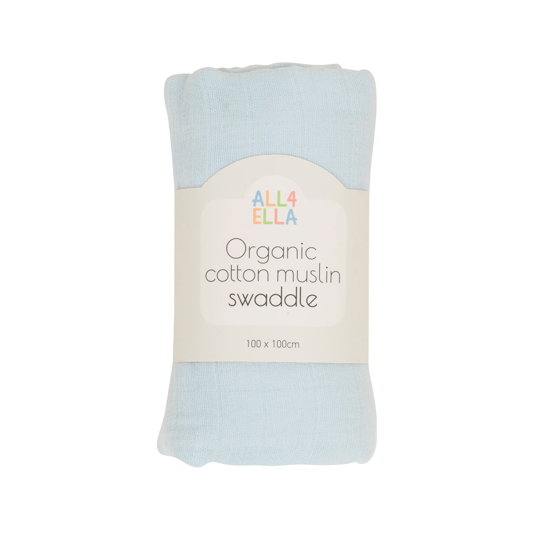 All4Ella - ORGANIC Cotton Muslin Swaddle