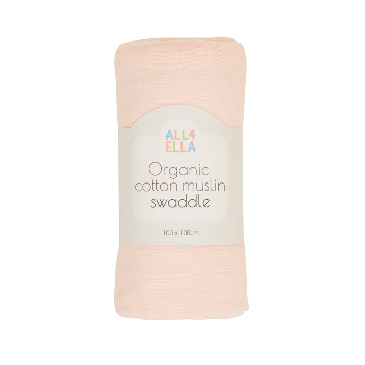 All4Ella - ORGANIC Cotton Muslin Swaddle