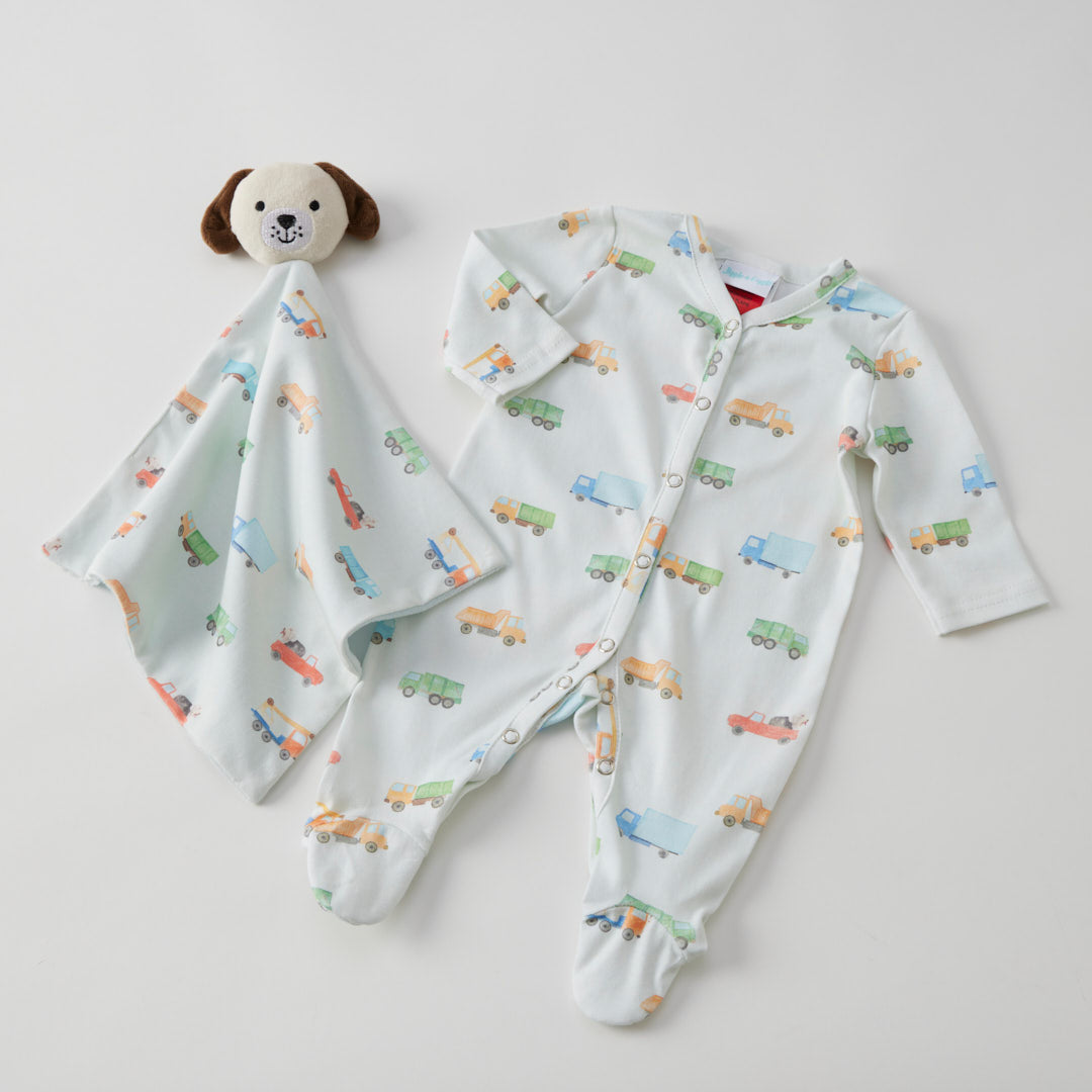 Jiggle & Giggle - Romper & Comforter Set