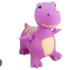 Kaper Kidz -Bouncy Rider -Perriwinkle T-Rex