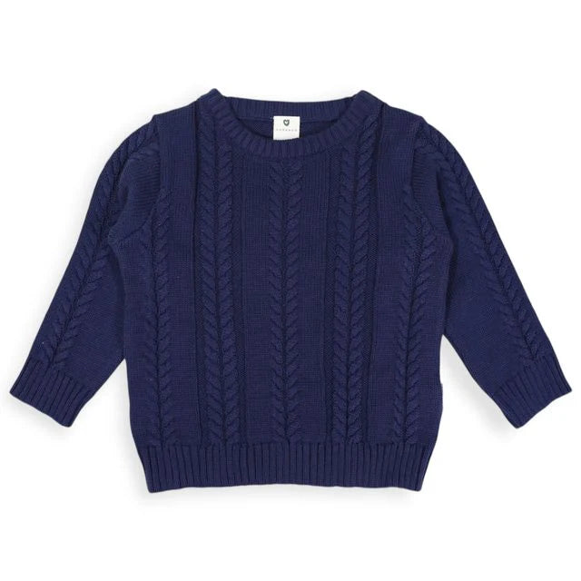 Korango - Classic Winter Cable Knit Sweater